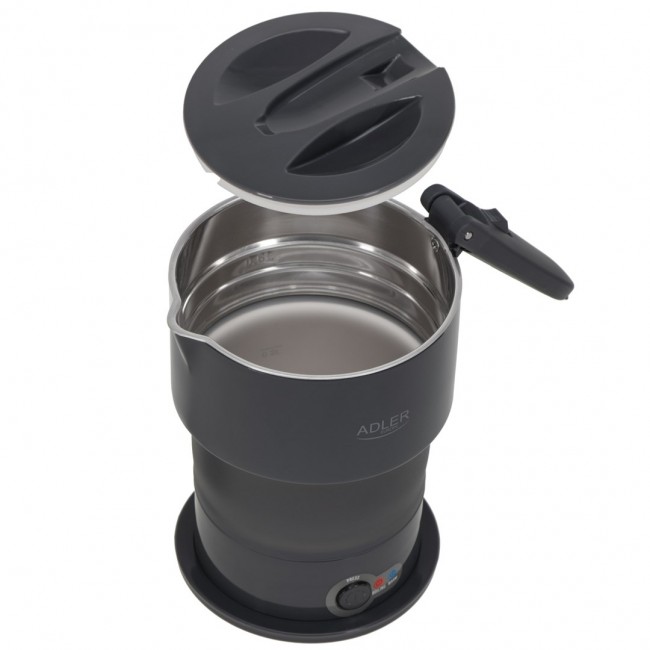 ADLER AD 1377g grey silicone kettle ADLER AD 1377g grey silicone kettle