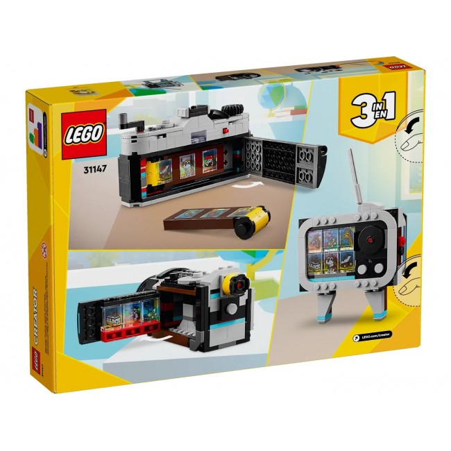 LEGO CREATOR 3 IN 1 31147 RETRO CAMERA LEGO CREATOR 3 IN 1 31147 RETRO CAMERA
