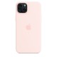 Apple iPhone 15 Plus Silicone Case with MagSafe - Light Pink Apple iPhone 15 Plus Silicone Case with MagSafe - Light Pink
