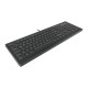 Contour Design Active Key Contour ClassicClean Medical Keyboard Removable Cover Full-Size Wired Black DE C8100