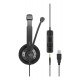 EPOS IMPACT SC 75 USB MS Headset, kabelgebunden, Kopfb gel, Anrufe/Musik, USB Typ-A, Schwarz