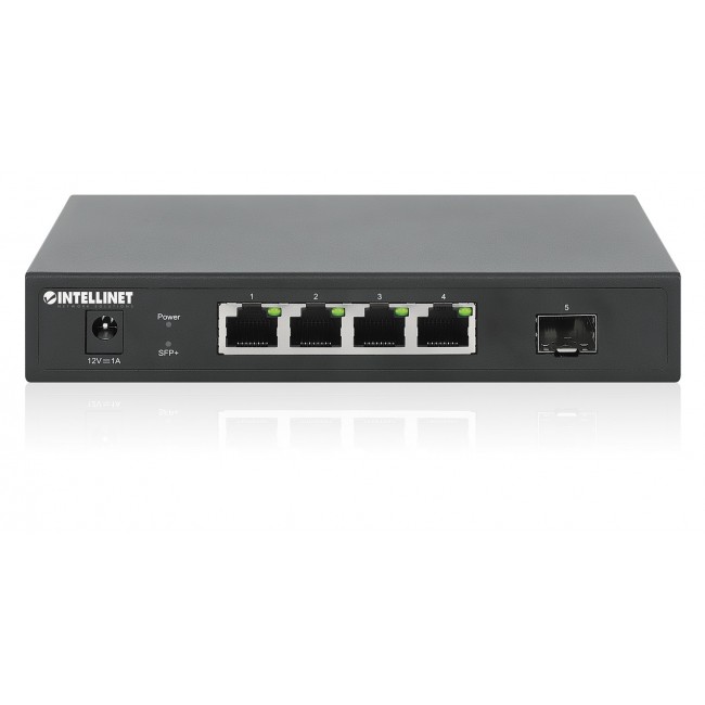 Intellinet 5 Port Switch 4 x 2.5G Ethernet-Ports and 1 SFP+ Uplink