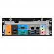 Shuttle XPC slim Barebone XH610 - S1700, Intel H610, 1xDP, 1xHDMI, 1x VGA, 2x COM (RS232), 2x LAN (2.5G and 1G), 1x slim5.25