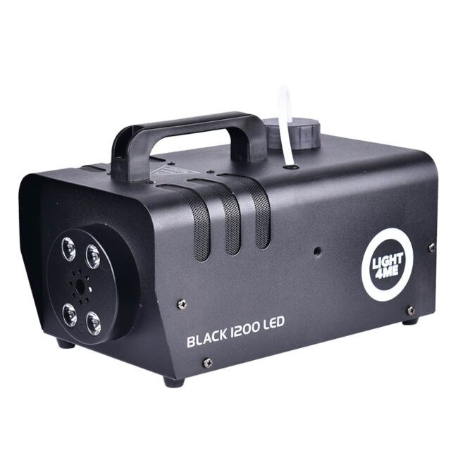 LIGHT4ME Black 1200 LED - fog smoke generator