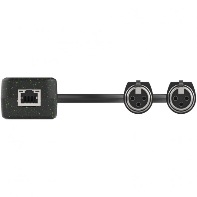 Turtle Dual XLR Input - two-channel analogue XLR to Dante digital audio adapter Turtle Dual XLR Input - two-channel analogue XLR to Dante digital audio adapter