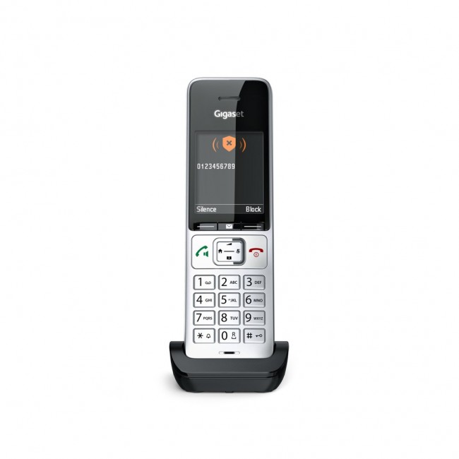 Gigaset COMFORT 500HX Analog/DECT telephone Caller ID Black, Silver Gigaset COMFORT 500HX Analog/DECT telephone Caller ID Black, Silver