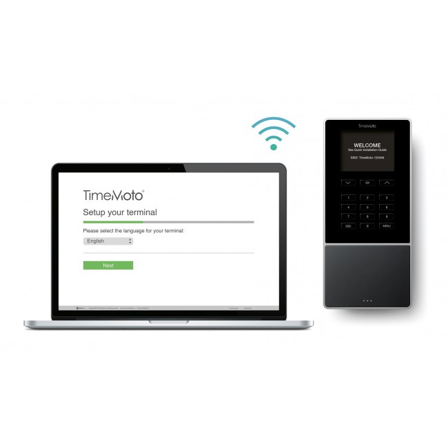 Safescan TimeMoto TM-616 Time registration system RFID