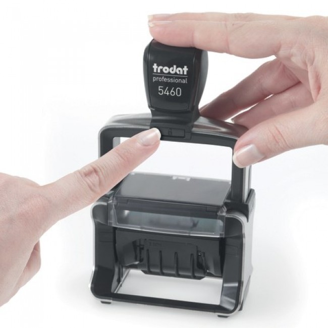 Trodat 5253 Typomatic Self-Inking Custom stamp Steel