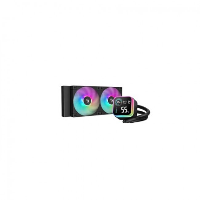 DeepCool LQ240 Processor Liquid cooling kit 12 cm Black 1 pc(s)