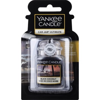 Ultimate BLACK COCONUT YANKEE Car Air Freshener