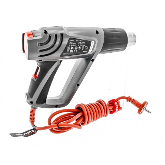 Tanner 2000W Graphite temperature range 25-600 C with carrying case