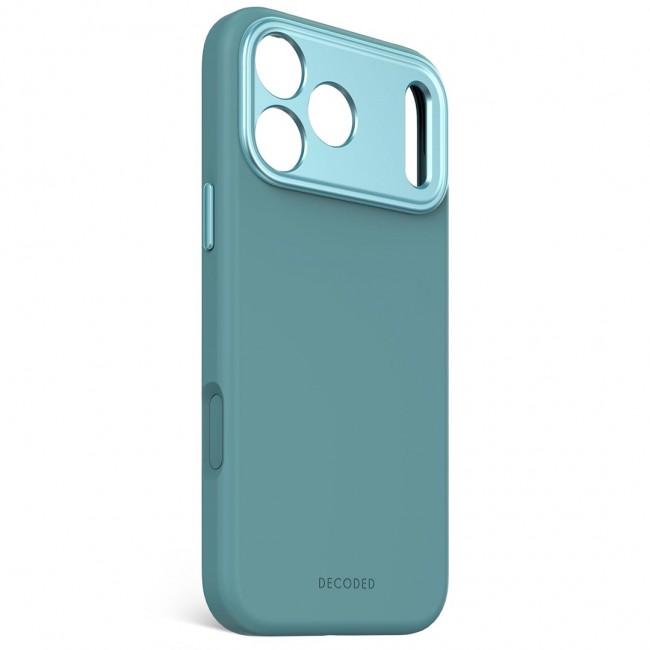 Decoded Silicone Backcover Apple iPhone 17 Pro Max Retro Blue mobile phone case 17.5 cm (6.9