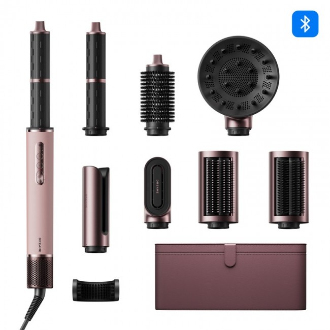 Dreame Airstyle Pro HI 8'i 1 Arada Sa Kurutma ve ekillendirme Seti Pembe Hair styling kit Airflow