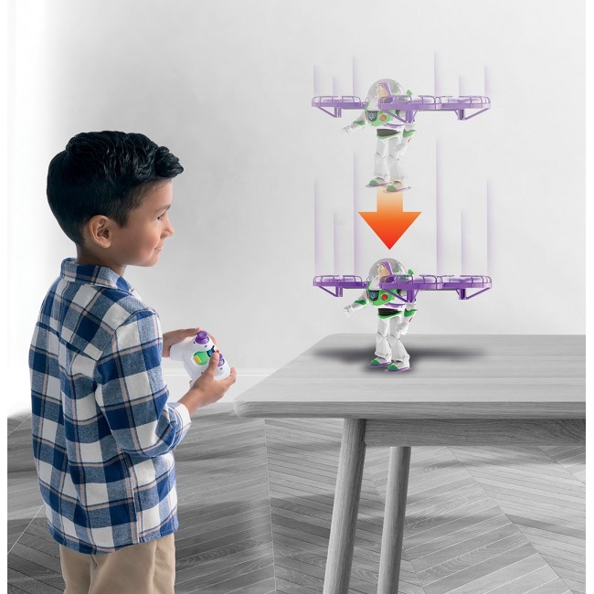 Toy Story Disney and Pixar 5 Flying RC Hi-Tech Edition Buzz Lightyear Action Figure Remote Controlled