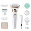 Braun Silk- pil 9 Flex SkinSpa 9-481 3D Gold, White