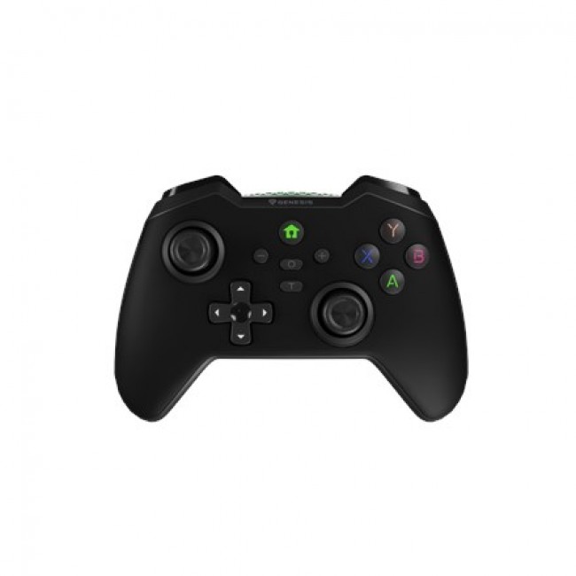 NATEC GAMEPAD GENESIS GAMEPAD MANGAN 400 (PC/SWITCH/MOBILE WIRELESS, BLACK) NJG-2100