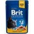 BRIT Premium Cat Salmon&Trout - wet cat food - 100g