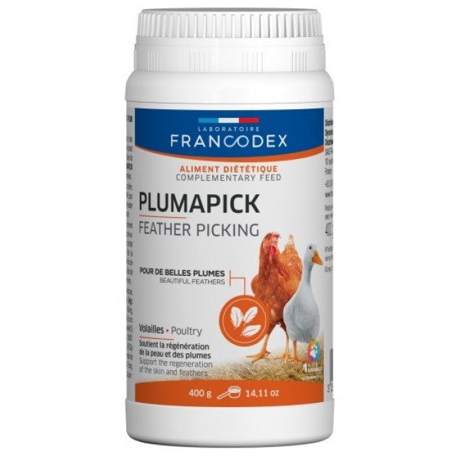 FRANCODEX Plumapick - feather growth stimulating supplement - 400g