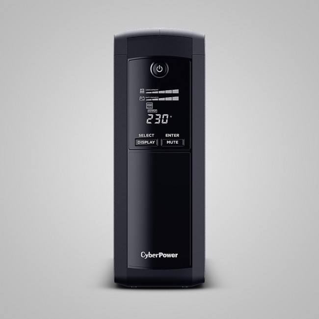 CyberPower Tracer III VP1600ELCD-FR uninterruptible power supply (UPS) Line-Interactive 1.6 kVA 900 W 5 AC outlet(s) CyberPower Tracer III VP1600ELCD-FR uninterruptible power supply (UPS) Line-Interactive 1.6 kVA 900 W 5 AC outlet(s)