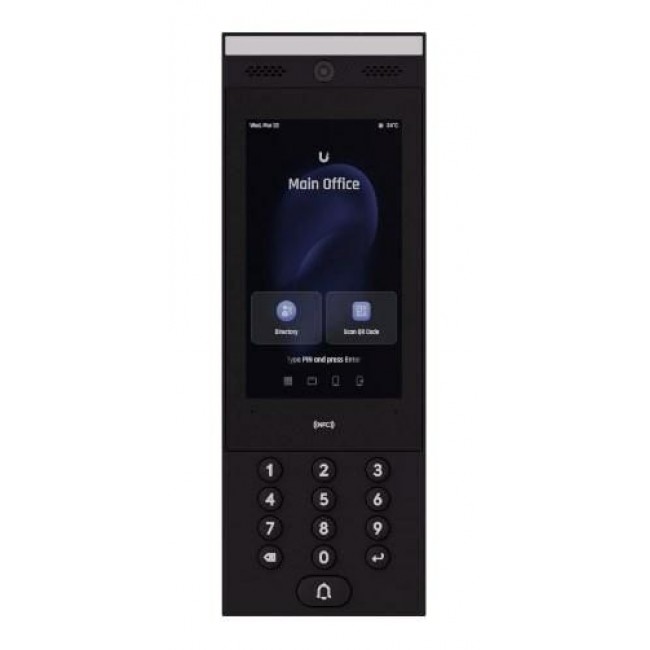 Ubiquiti Intercom Entrance control terminal Black Ubiquiti Intercom Entrance control terminal Black