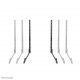 Neomounts DS45-430BL19 TV stand 23-75 Neomounts DS45-430BL19 TV stand 23-75