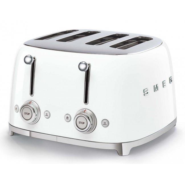 Smeg 50's Style Toaster TSF03WHEU White Smeg 50's Style Toaster TSF03WHEU White