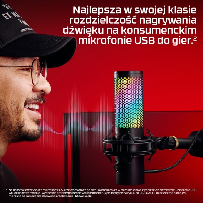 HyperX QuadCast 2 S - USB Microphone (Black) Table microphone HyperX QuadCast 2 S - USB Microphone (Black) Table microphone