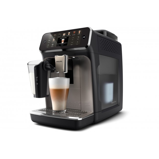 Philips | Coffee Machine | EP5549/70 Series 5500 LatteGo | Pump pressure 15 bar | Built-in milk frother | Automatic | 1500 W | Black Philips | Coffee Machine | EP5549/70 Series 5500 LatteGo | Pump pressure 15 bar | Built-in milk frother | Automatic | 1500 W | Black