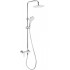 Rain shower with shower faucet