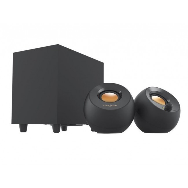 Creative Labs Creative Pebble Plus speaker set 8 W Home Black 2.1 channels Creative Labs Creative Pebble Plus speaker set 8 W Home Black 2.1 channels