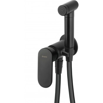 Concealed bidet mixer with bidetta shower head