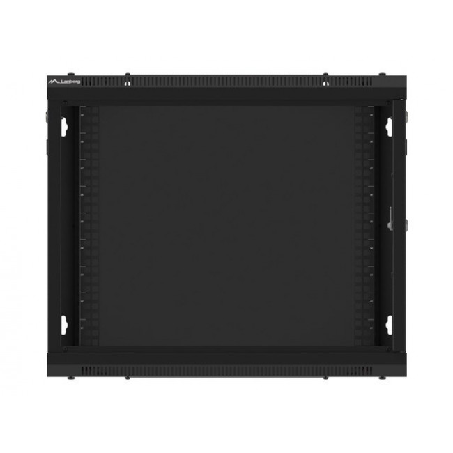 Lanberg WF01-6409-00B rack cabinet 9U Wall mounted rack Black