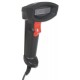 Manhattan Linear CCD Handheld Barcode Scanner, USB, 500mm Scan Depth, IP54 rating, Cable length 1.5m, Max Ambient Light 100,000 lux (sunlight), Black, Three Year Warranty