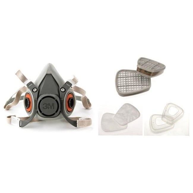 PARTCULATE HALF MASK 6002 C1+R REUSABLE