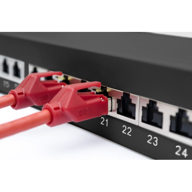 Patch Panel DIGITUS Professional DN-91624S-EA-B - 1U - 19 Patch Panel DIGITUS Professional DN-91624S-EA-B - 1U - 19