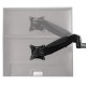 Wall mount for monitor with gas lift tech