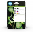 HP 953 - 4 pakker - sort, gul, cyan, m HP 953 - 4 pakker - sort, gul, cyan, m