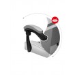 Huzaro FORCE 4.4 PC gaming chair Bucket (cradle) seat Grey, White