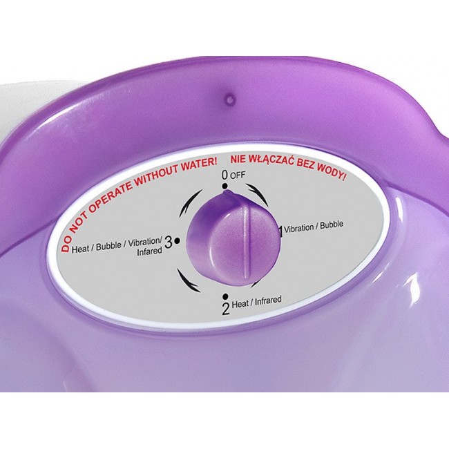 Lafe MFS002 massager Foot Purple, White