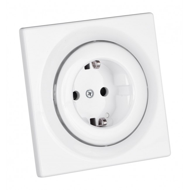 Fibaro Walli socket-outlet Type F White