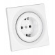 Fibaro Walli socket-outlet Type F White