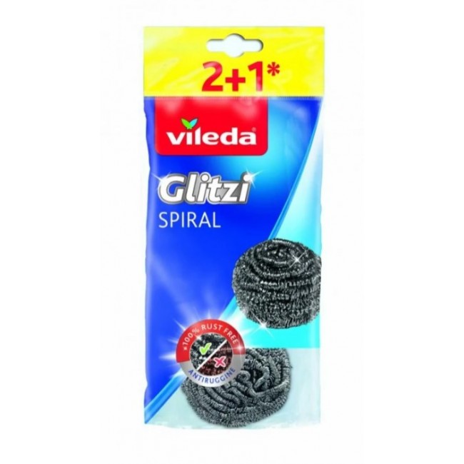 Steel Scrubbers Vileda Glitzi Spiral 3 pc(s)