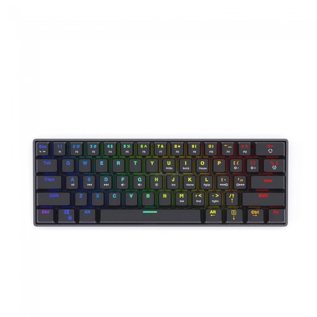 SAVIO Mechanical Keyboard BLACKOUT Blue (Outemu Blue), black SAVIO Mechanical Keyboard BLACKOUT Blue (Outemu Blue), black