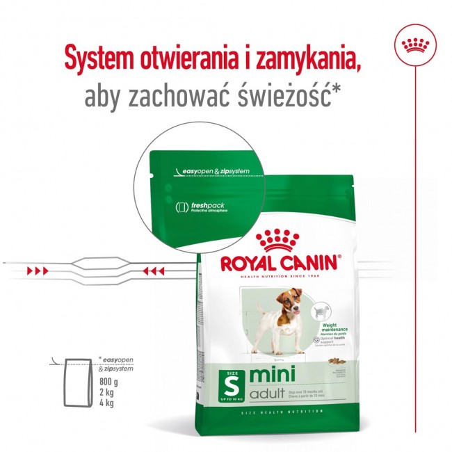 ROYAL CANIN Adult Mini S - dry dog food - 4kg ROYAL CANIN Adult Mini S - dry dog food - 4kg