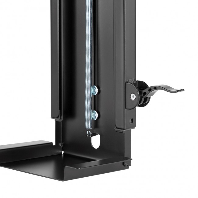 Maclean MC-885 B Under Desk Computer Holder Black Adjustable Max. 10kg. Maclean MC-885 B Under Desk Computer Holder Black Adjustable Max. 10kg.