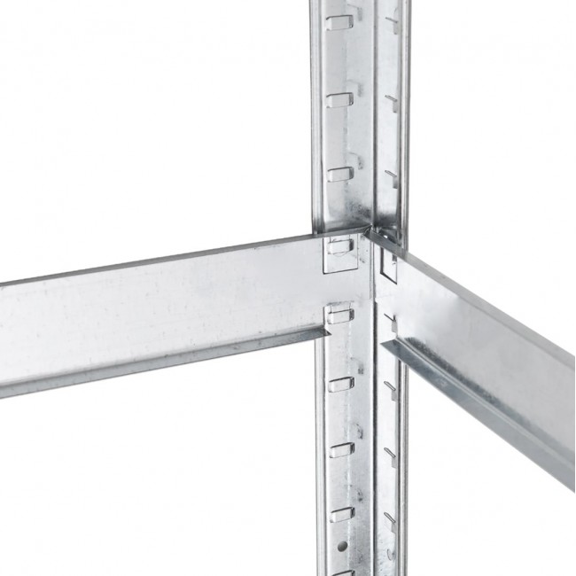 GREENBLUE GALVANIZED METAL STORAGE RACK GB378 GREENBLUE GALVANIZED METAL STORAGE RACK GB378