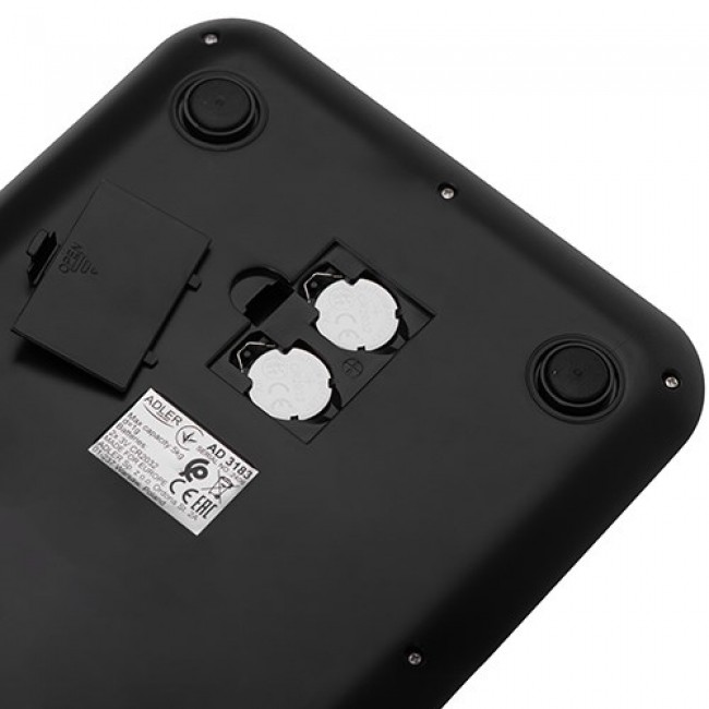 Kitchen scale ADLER AD 3183b Black Kitchen scale ADLER AD 3183b Black