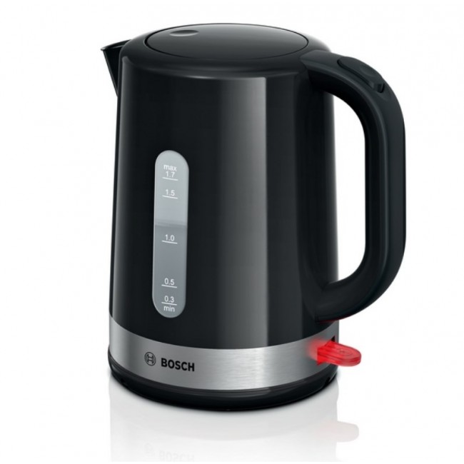 Bosch TWK6A513 electric kettle 1.7 L 2200 W Black, Stainless steel Bosch TWK6A513 electric kettle 1.7 L 2200 W Black, Stainless steel