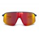 Density sunglasses - matt blue/white/red