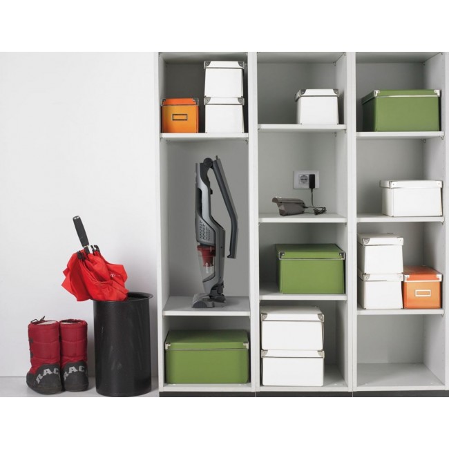 Gorenje SVC252GFA stick vacuum/electric broom 2-in-1 stick vacuum Battery Dry HEPA Bagless 0.5 L 155 W Black, Grey